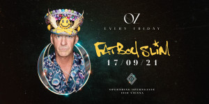 Beitragsbild des Blogbeitrags 17/09/2021 Oz. w/ Fatboy Slim