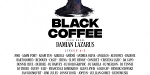 Beitragsbild des Blogbeitrags Black Coffee Hï Ibiza Saison 2022