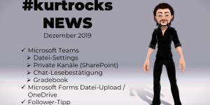 Beitragsbild des Blogbeitrags #kurtrocks News – Dezember Update 