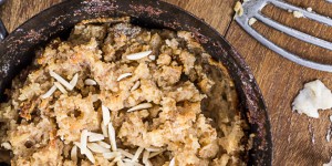 Beitragsbild des Blogbeitrags GRIESS-SCHMARRN MIT BIRNEN-KOMPOTT