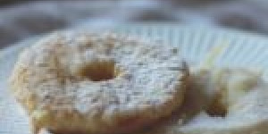 Beitragsbild des Blogbeitrags Gebackene Apfelspalten (Apfelringe)