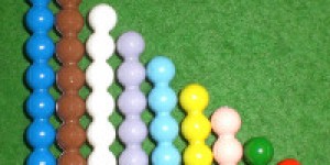 Beitragsbild des Blogbeitrags Montessori Arithmetikmaterial-2