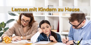 Beitragsbild des Blogbeitrags Lernen mit Kindern zu Hause während der Schulschließungen 