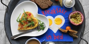 Beitragsbild des Blogbeitrags Breakfast in bed … mit Tortilla de verduras 