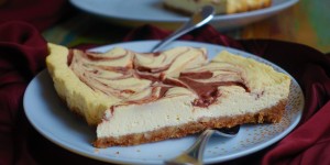 Beitragsbild des Blogbeitrags Cheesecake – Tarte mit Powidl – Wirbeln 