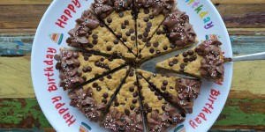 Beitragsbild des Blogbeitrags Cookie Cake zum Blog – Geburtstag :-)! 