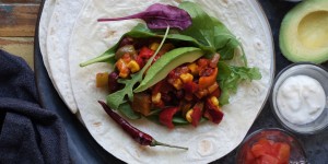Beitragsbild des Blogbeitrags Tortilla – Wraps mit „Chili sin carne“