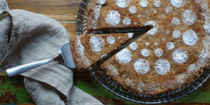 Beitragsbild des Blogbeitrags Nachgebacken: Schüttelkuchen mit Äpfeln 