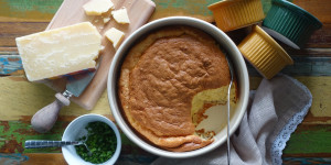 Beitragsbild des Blogbeitrags Käse – Soufflé {Werbung}