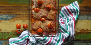 Beitragsbild des Blogbeitrags Fischauflauf mit Tomaten