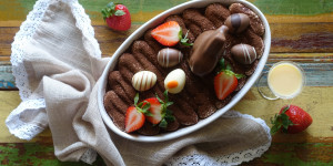 Beitragsbild des Blogbeitrags Tiramisu mit DIY Eierlikör