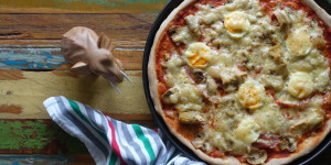 Beitragsbild des Blogbeitrags Eine Capricciosa (fast) wie beim Elefanten 