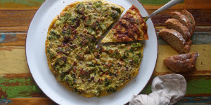 Beitragsbild des Blogbeitrags Knödel – Frittata 