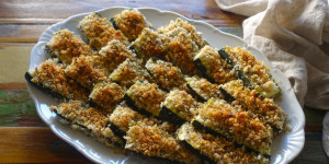 Beitragsbild des Blogbeitrags Gratinierte Zucchini