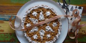 Beitragsbild des Blogbeitrags Sbrisolona mit Pistazien