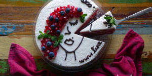 Beitragsbild des Blogbeitrags Red Velvet Face Cake