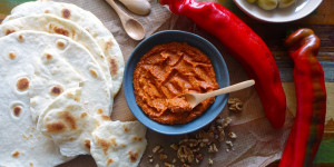 Beitragsbild des Blogbeitrags Muhammara (vegan) 