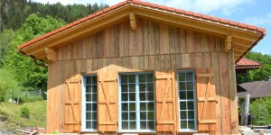 Beitragsbild des Blogbeitrags Zubau in Holzständerbauweise und Wandaufbau im Detail