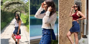 Beitragsbild des Blogbeitrags 1 Jeansrock – 3 verschiedene Looks! 