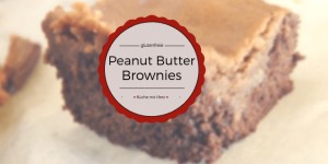 Beitragsbild des Blogbeitrags Peanut Butter Brownies