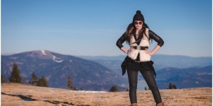 Beitragsbild des Blogbeitrags mit Nina am Berg