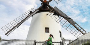 Beitragsbild des Blogbeitrags One and only Windmill in Austria – We discover you where to find it! 