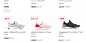 Beitragsbild des Blogbeitrags 30% auf adidas UltraBOOST