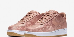 Beitragsbild des Blogbeitrags CLOT x Nike Air Force 1 Low – Rose Gold Silk 