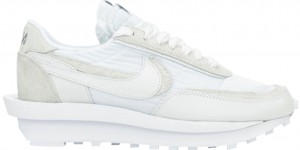 Beitragsbild des Blogbeitrags Nike x Sacai LDWaffle White Nylon