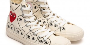 Beitragsbild des Blogbeitrags Converse x CDG COMME des GARÇONS PLAY High 