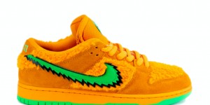 Beitragsbild des Blogbeitrags Grateful Dead x Nike SB Dunk Low “Orange”