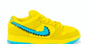 Beitragsbild des Blogbeitrags Grateful Dead x Nike SB Dunk Low “Yellow”
