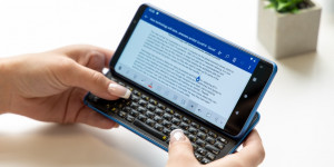 Beitragsbild des Blogbeitrags Pro1-X: F(x)tec bringt Nachfolger seines Android-Smartphones mit Tastatur 