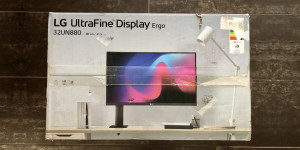 Beitragsbild des Blogbeitrags LG 32UN880 UltraFine: 32-Zoll-Monitor mit 4K – guter erster Eindruck, ein Manko