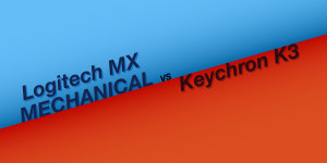 Beitragsbild des Blogbeitrags Logitech MX Me­cha­nical Mini vs. Keychron K3: Logitech ent­deckt me­cha­nische Tastaturen 