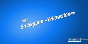 Beitragsbild des Blogbeitrags Serienkritik: »1883« Folgen 1–4 – wuchtiger Western mit Sam Elliott in Paraderolle