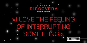 Beitragsbild des Blogbeitrags »Star Trek: Discovery« startet ge­lun­gen in seine letzte Staffel (spoilerfrei) 