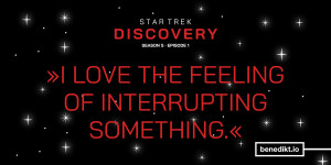Beitragsbild des Blogbeitrags »Star Trek: Discovery« startet gelungen in seine letzte Staffel (spoilerfrei)