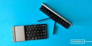 Beitragsbild des Blogbeitrags Gibt es gute faltbare Mini-Tastaturen?