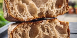 Beitragsbild des Blogbeitrags L esplosiva : Ciabatta mit 100% Pasta Madre Biga