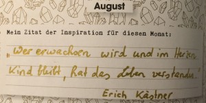 Beitragsbild des Blogbeitrags Inspiration August