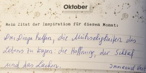Beitragsbild des Blogbeitrags Inspiration Oktober / November