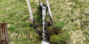 Beitragsbild des Blogbeitrags Yoga und Schreiben in den Bergen 