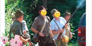 Beitragsbild des Blogbeitrags Hier wird scharf geschossen - Böllerschießen bei Hochzeiten