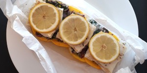 Beitragsbild des Blogbeitrags Fisch auf Zucchinibett 