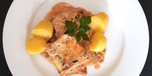Beitragsbild des Blogbeitrags Fisch in Knoblauchsauce