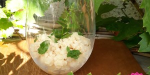 Beitragsbild des Blogbeitrags Limetten Granita