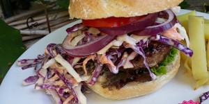 Beitragsbild des Blogbeitrags Papaya Coleslaw