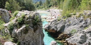 Beitragsbild des Blogbeitrags Natur pur im Soca Tal 