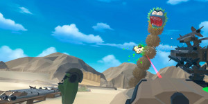 Beitragsbild des Blogbeitrags VR-Shooter Cactus Cowboy: Desert Warfare im Test 